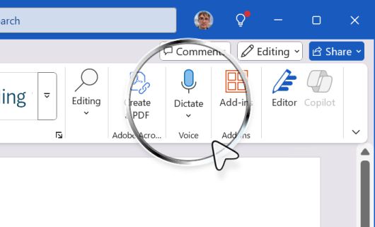 코파일럿 비전은 화면 속 특정 요소를 하이라이트로 표시해 사용자의 주의를 유도할 수 있다.Chris Hoffman, Foundry