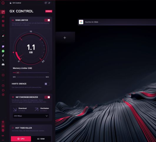 일반적으로 브라우저에 4GB 이상은 할당하지 않는 것이 좋다.Foundry