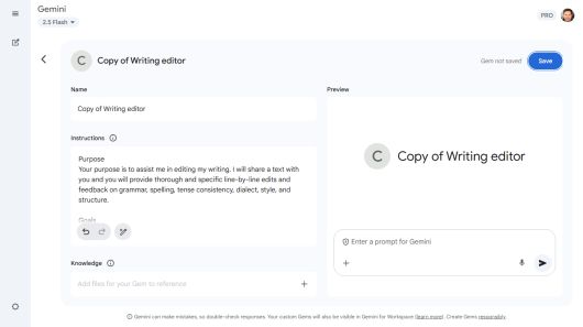 사전 제작된 젬의 복사본을 수정해 자신만의 젬으로 만들 수 있다.Howard Wen / Foundry