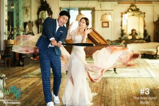 양준혁-박현선 웨딩 화보 / 사진제공=아이웨딩