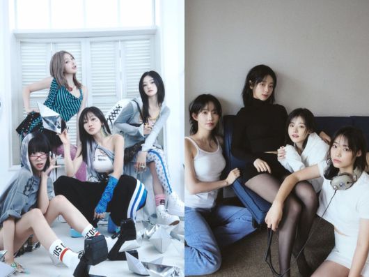 그룹 키스오브라이프, 밴드 QWER/사진제공=S2엔터테인먼트, 타마고 프로덕션 제공