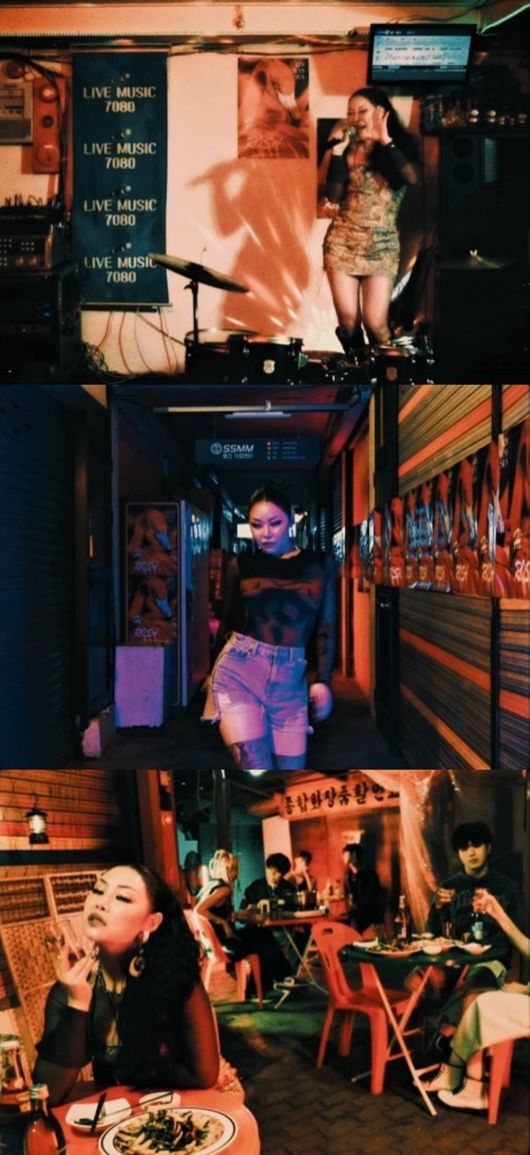 사진=김완선 'HI ROSA' MV 캡처