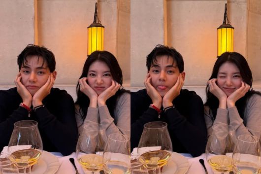 뷔, 수지/ 사진=수지 SNS