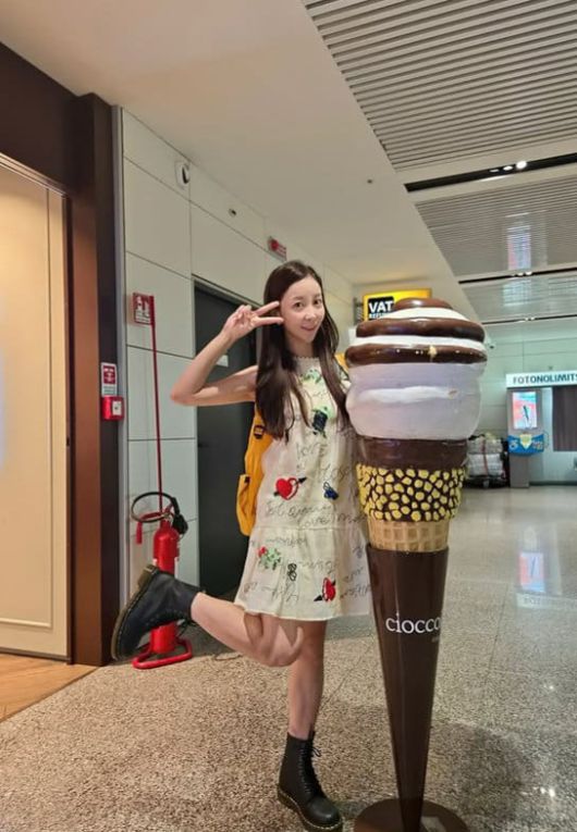 사진=원자현 SNS