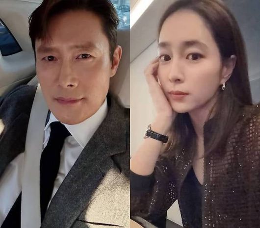 사진=이병헌, 이민정 SNS