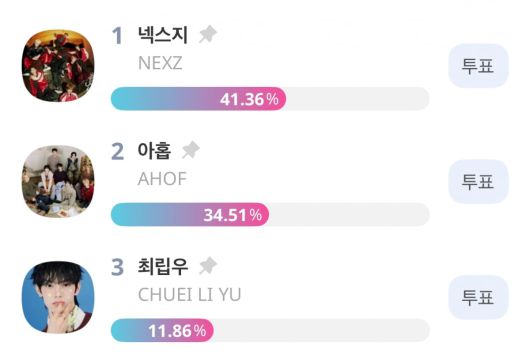 사진=아이돌챔프 애플리케이션 캡처