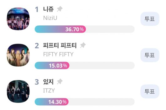 사진=아이돌챔프 애플리케이션 캡처