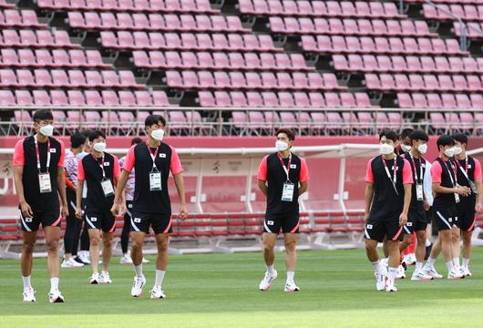 도쿄올림픽 대한민국 축구 대표팀, 오늘 뉴질랜드와 1차전 ...