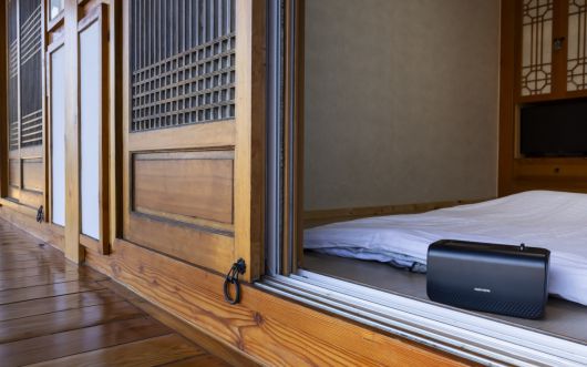 지난달 디어먼데이 경주 춘추관점에 경동나비엔의 '나비엔 숙면매트' 체험존이 마련됐다.