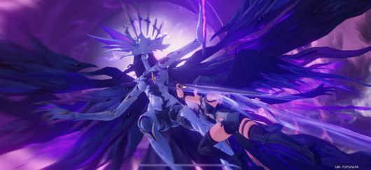 1막 6장의 최종 보스이자 오리지널 스토리 중간보스 '크라운 리스'.