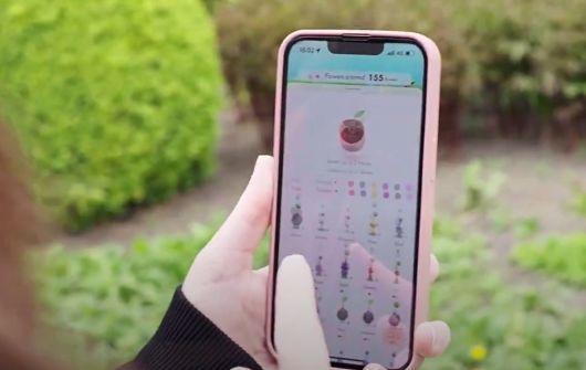 유저가 피크민 블룸을 이용하고 있다.