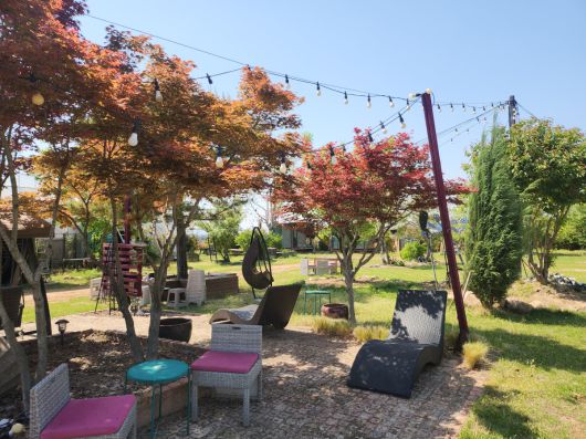 전북 익산시 연기면에 있는 '우리들의 정원' 치유 농장 전경.