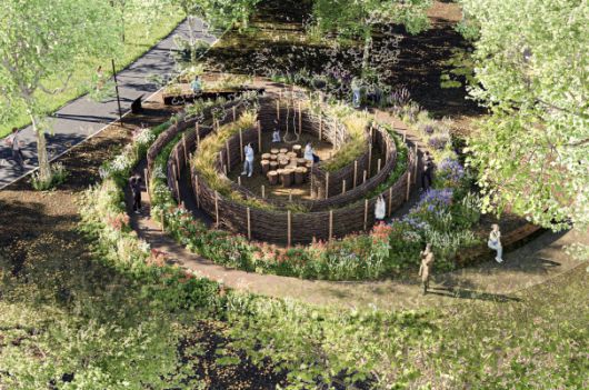 2025 세계국제정원박람회 내 조성 예정인 작가정원(초청, 공모정원) 조성안 일부