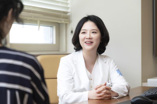 최정연 분당서울대병원 노년내과 교수가 본지와 인터뷰를 하고 있다.