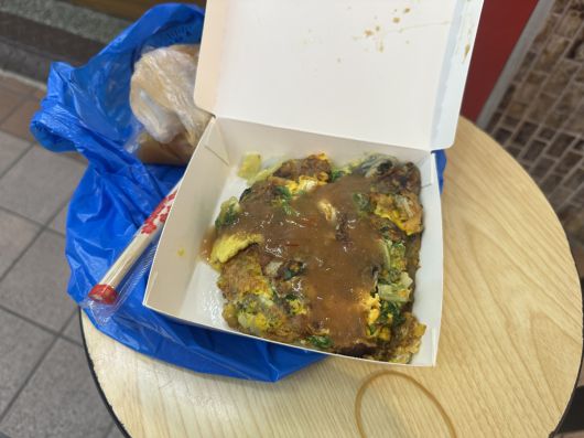 대만 타이베이 닝샤 야시장의 '로터리 옆 굴전집'