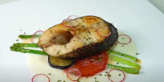 가물치 스테이크.