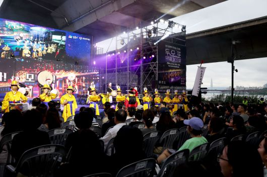 지난해 성동구 두모포 뮤지컬 페스티벌 현장.