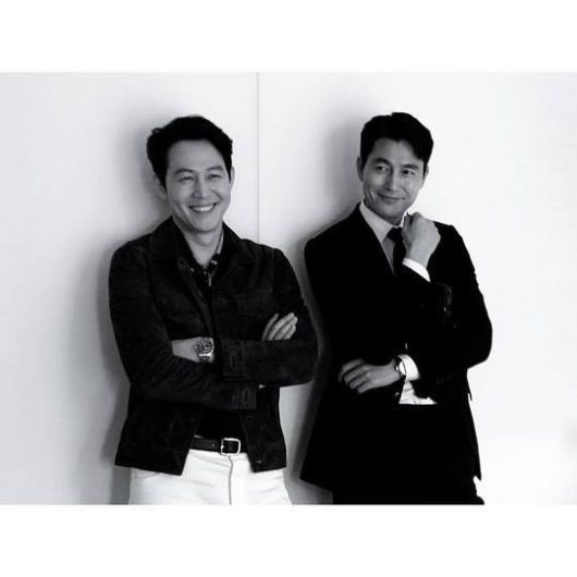 이정재와 정우성.
