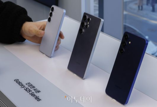 삼성전자의 갤럭시 S25 시리즈.