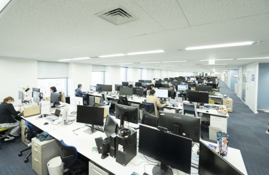 어드밴스드미디어 사옥 내부 이미지