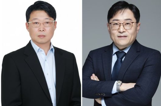 이상윤 L하우스 공장장(왼쪽)과 이범한 QE실장.