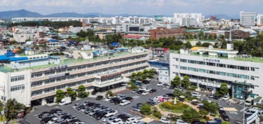 ▲익산시청 항공사진 ⓒ