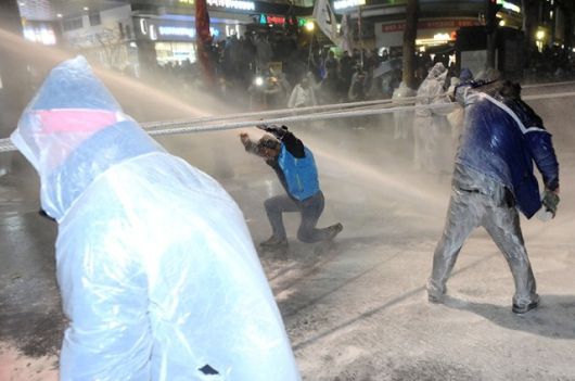 ▲ 백남기 농민은 경찰이 직사한 물포를 맞고 317일간 사경을 헤매다 지난 2016년 9월 25일 사망했다. ⓒ프레시안