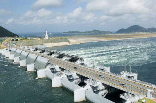 ▲ⓒ새만금방조제