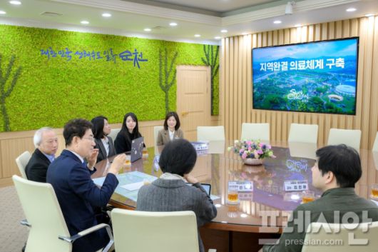 ▲필수의료 공급체계 용역 간담회ⓒ순천시