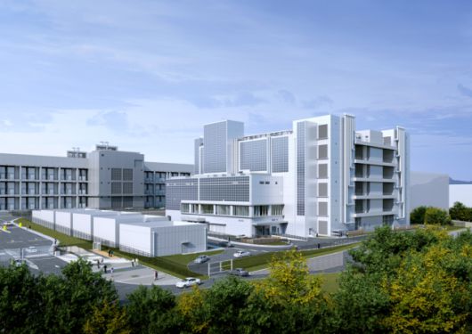 ▲부산 강서구에 건립될 마이크로소프트 데이터센터 조감도. ⓒ부산시