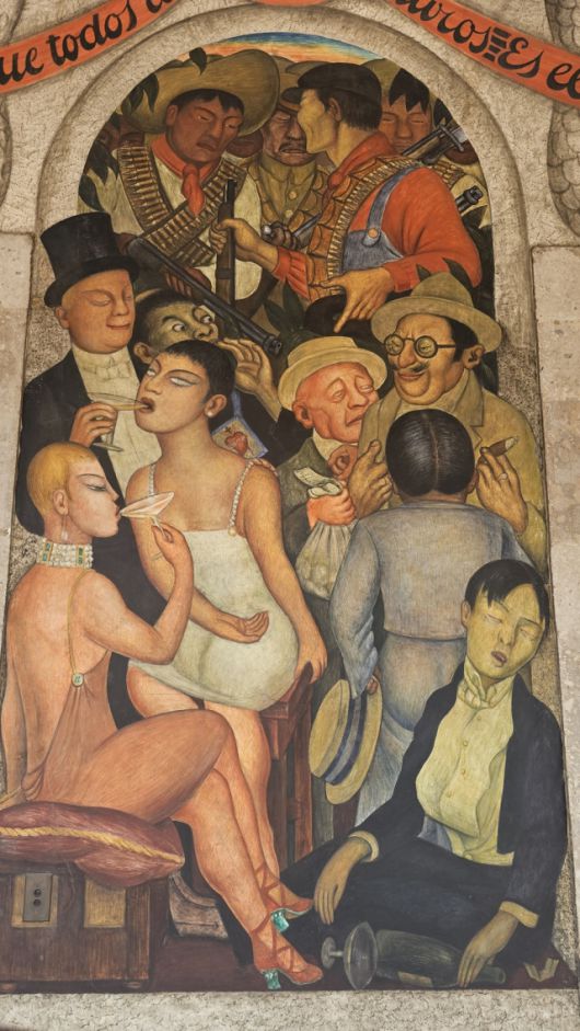 ▲ '자본가 3부작' 중 '집단난교(Orgy)' ⓒ손호철