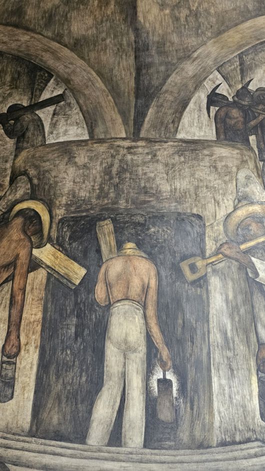 ▲ 힘겨운 노동자들을 그린 리베라의 노동자 시리즈 ⓒ손호철