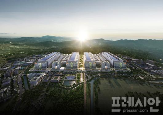▲용인반도체클러스터(SK하이닉스) 조감도. ⓒ용인특례시