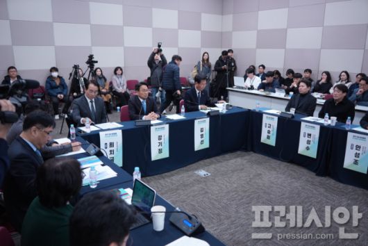 ▲7일 광주 서구 김대중컨벤션센터에서 열린 '광주·전남 행정통합 추진방향 정책토론회'.2026.01.07ⓒ프레시안(김보현)