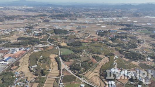 ▲나주시가 인공태양 연구시설 예비타당성조사 통과를 목표로 발 빠른 행정 대응에 나섰다. 사진은 인공태양 연구시설 예정 부지.ⓒ나주시