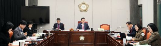 ▲태백시의회 제290회 임시회. ⓒ태백시의회