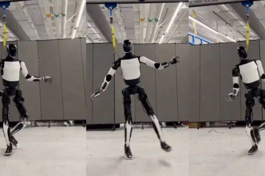 춤추는 테슬라 옵티머스 로봇 [사진: 테슬라]