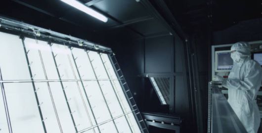 BOE의 디스플레이 생산라인. [사진: BOE]