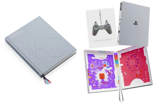 미공개 플레이스테이션 콘솔·컨트롤러 디자인을 담은 대형 아트북 [사진: 소니]