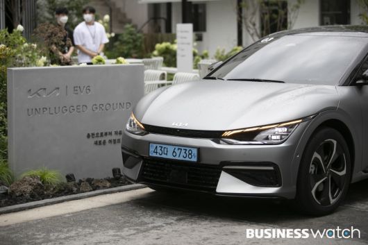 기아차 EV6 언플러그드 그라운드/사진=이명근 기자 qwe123@