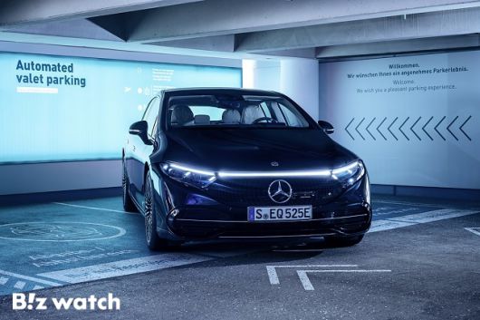 메르세데스-벤츠 무인 자율 주차 시스템. /사진=메르세데스-벤츠코리아 제공.