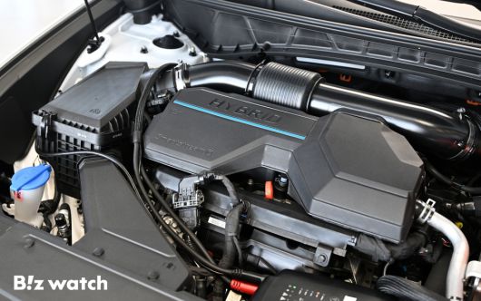 현대자동차가 강남구 현대모터스튜디오서울에서 상품 경쟁력을 강화한 대표 준중형 SUV '더 뉴 투싼'을  출시했다. /사진=이명근 기자 qwe123@