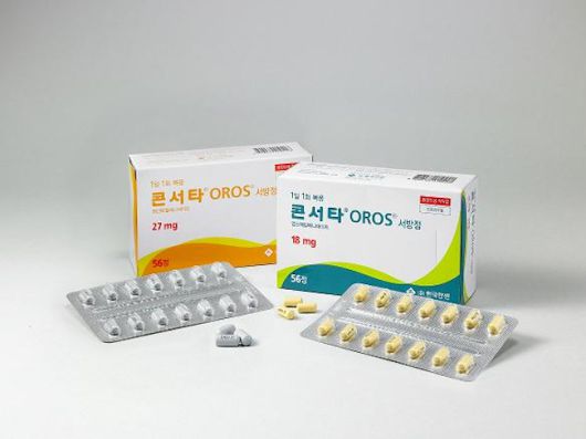 한국얀센의 메틸페니데이트 성분의 ADHD(주의력결핍집중력장애) 치료제 콘서타. /사진=한국얀센