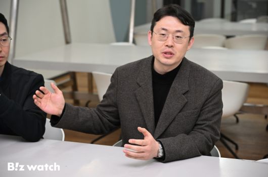 김현구 W컨셉 Biz Dev.팀장이 W컨셉의 숏폼에 대해 설명하고 있다. /사진=이명근 기자 qwe123@