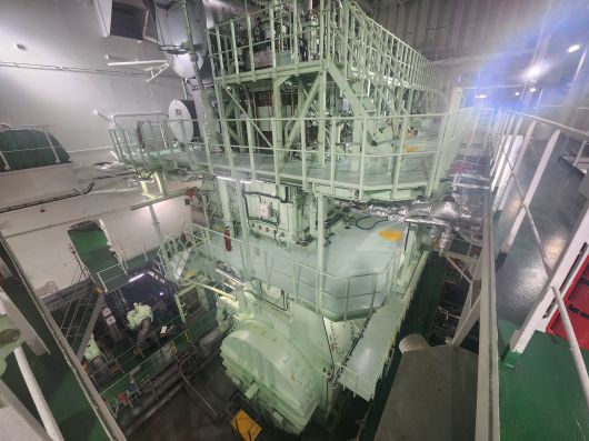 HMM 펄호 메인 엔진./사진=도다솔 기자