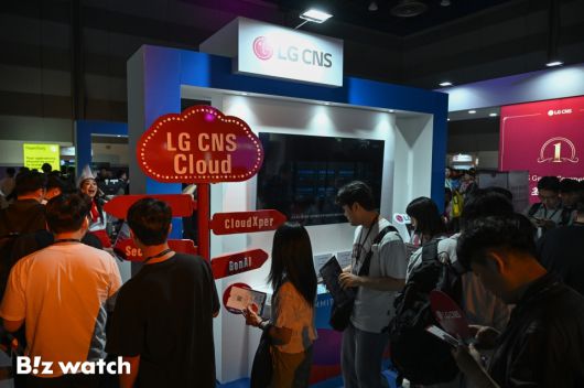 14일 서울 강남구 코엑스에서 '아마존웹서비스(AWS)서밋 서울'이 개최되고 있다./사진=이명근 기자 qwe123@