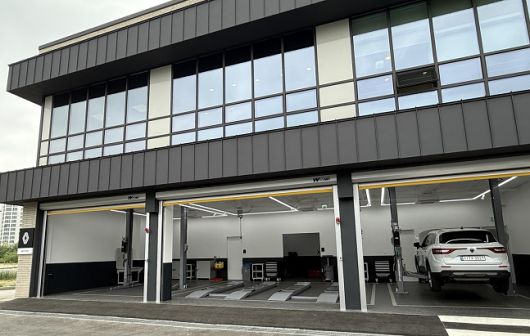 르노코리아 원주점 서비스 센터./사진=백유진 기자 byj@