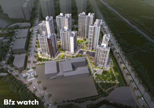 힐스테이트 용인마크밸리 조감도/자료=현대건설 제공