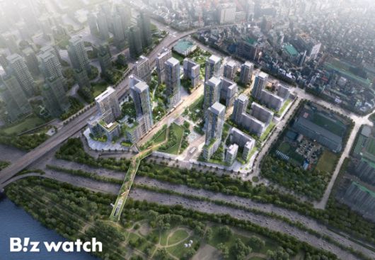 압구정 2∼5구역 재건축 신속통합기획 전체 조감도/자료=서울시