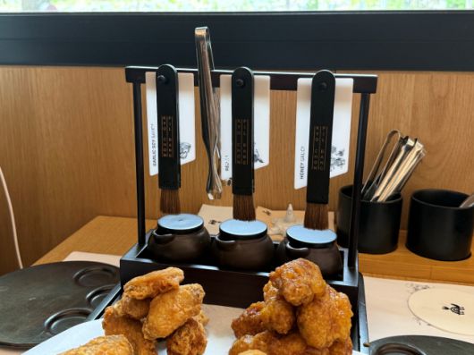 교촌통닭 1호점 특화 메뉴인 '시그니처 플래터'./사진=윤서영 기자 sy@